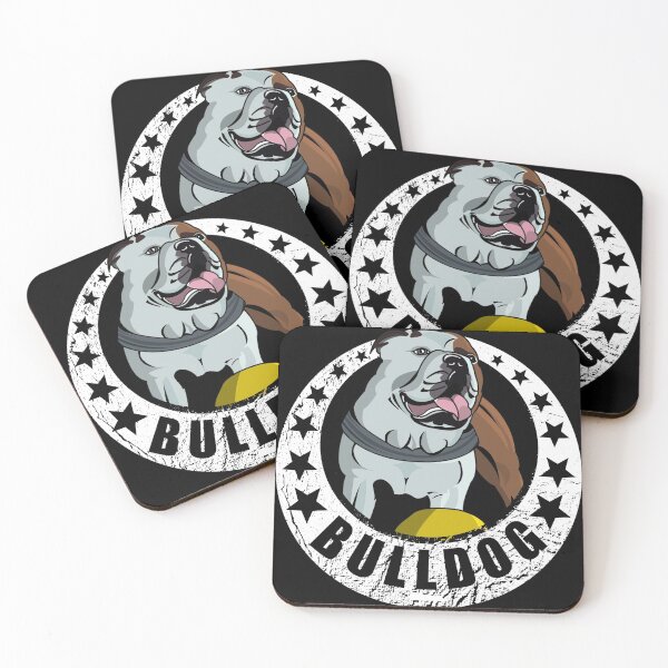Item preview, English Bulldog Cartoon Logo designed and sold by shurikaner.