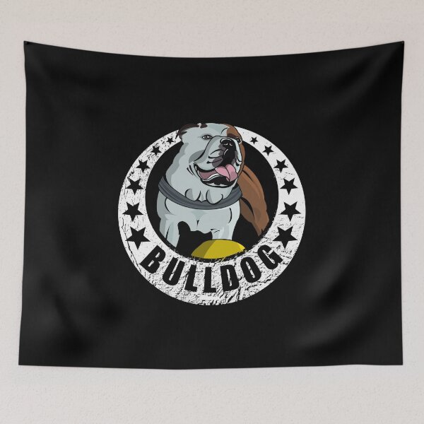 Item preview, English Bulldog Cartoon Logo designed and sold by shurikaner.