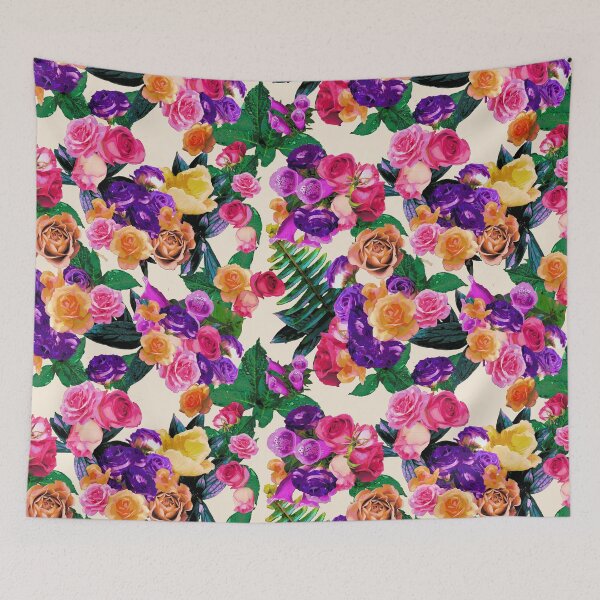 Item preview, Floral Pattern- Hawaiian Shirt designed and sold by jaekdraws.
