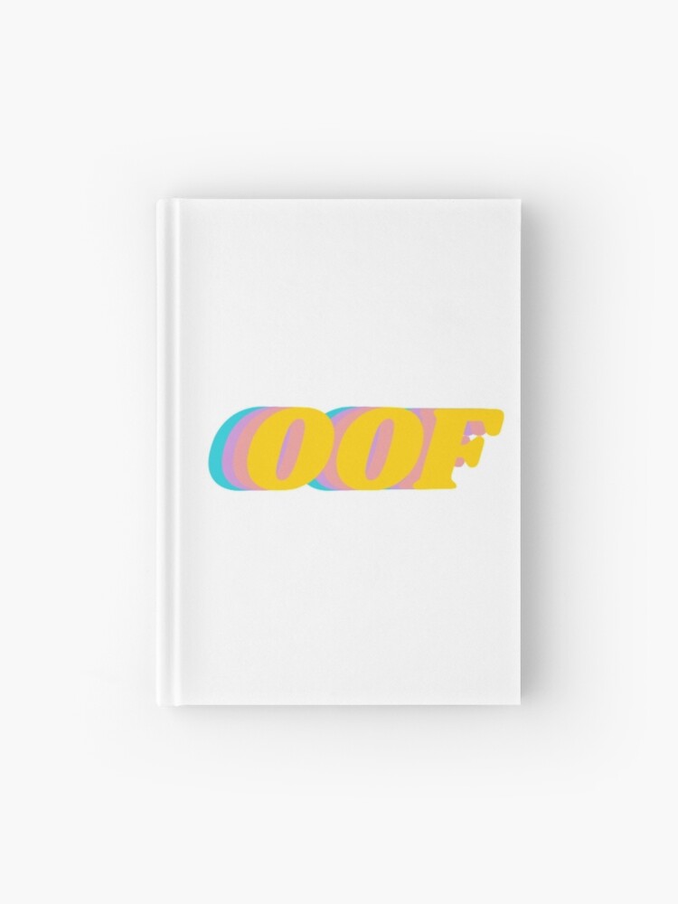 Oof Rainbow Hardcover Journal By Aggpanda Redbubble - rainbow oof head roblox