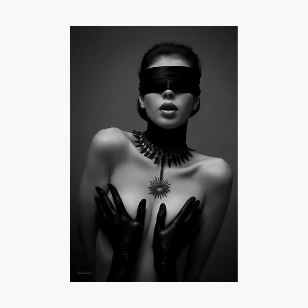 Decollette /black&white/ Photographic Print