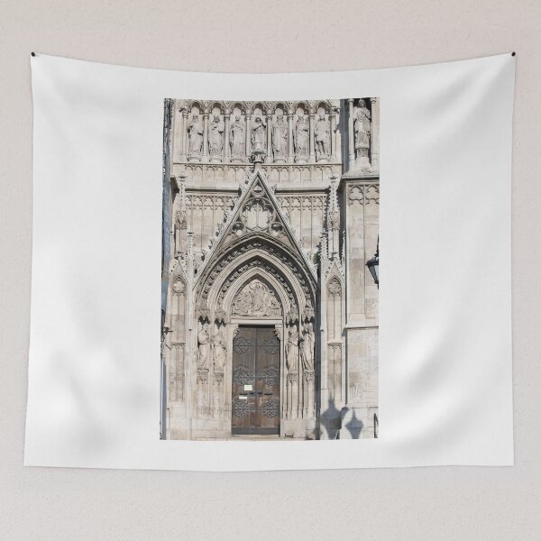 Item preview, Votive Church Votivekirche entrance in Vienna Austria designed and sold by goceris.