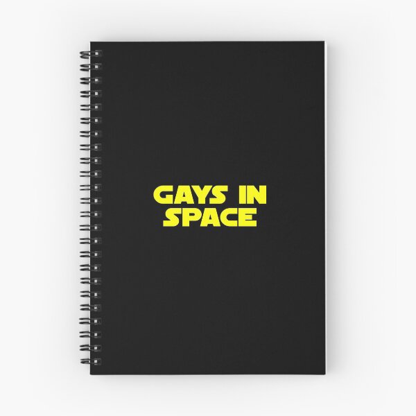 Item preview, Gays in Space (yellow, bold) designed and sold by AllQueerHere.