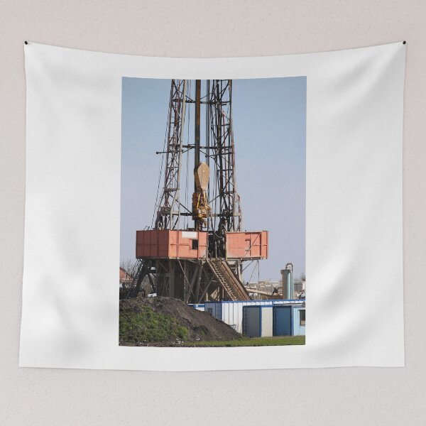 Item preview, Oil and gas drilling rig with workers designed and sold by goceris.