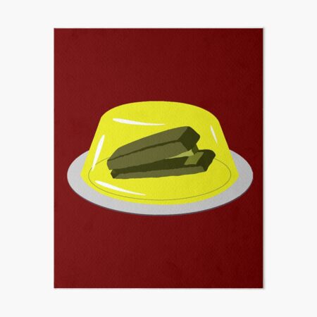 Stapler In Jello, Office Prank For The Brave Design, Original Funny Gift Idea, Dwight Best Quote From Office Art Board Print