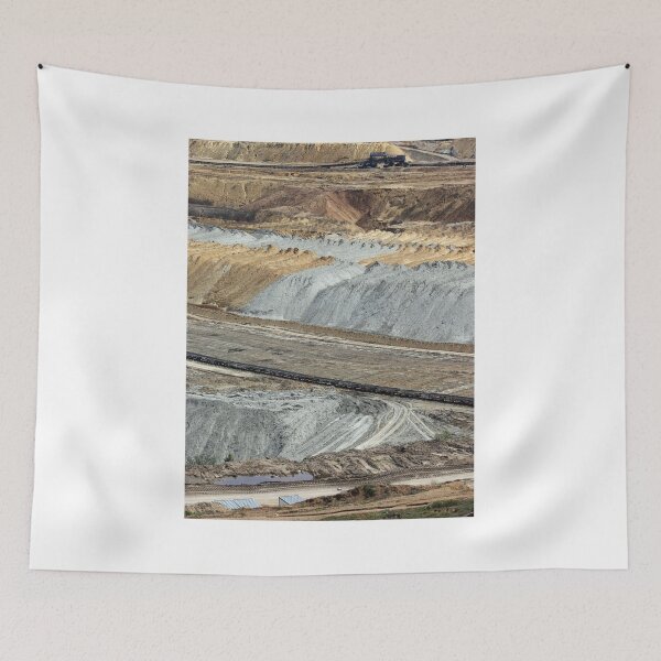 Item preview, Open pit coal mine industry background designed and sold by goceris.