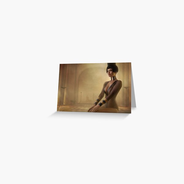 Sphinx Greeting Card