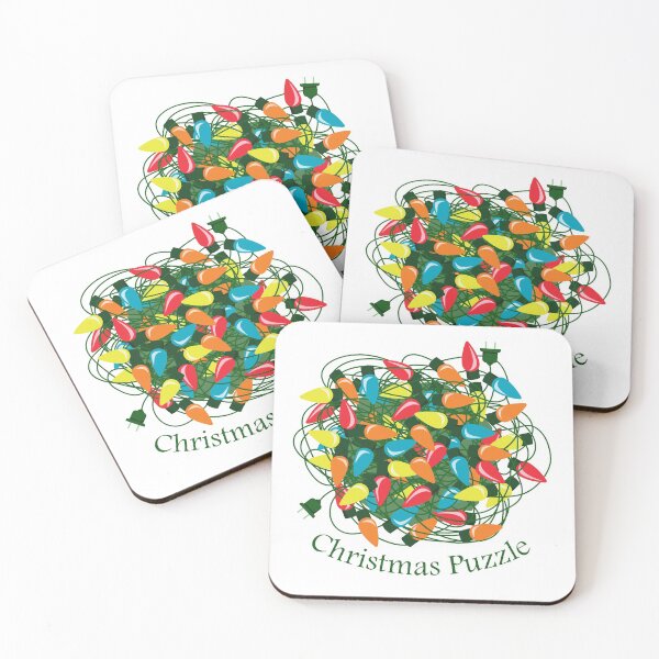 Artikelvorschau, Fun Christmas Lights Puzzle entworfen und verkauft von RamiBeans.