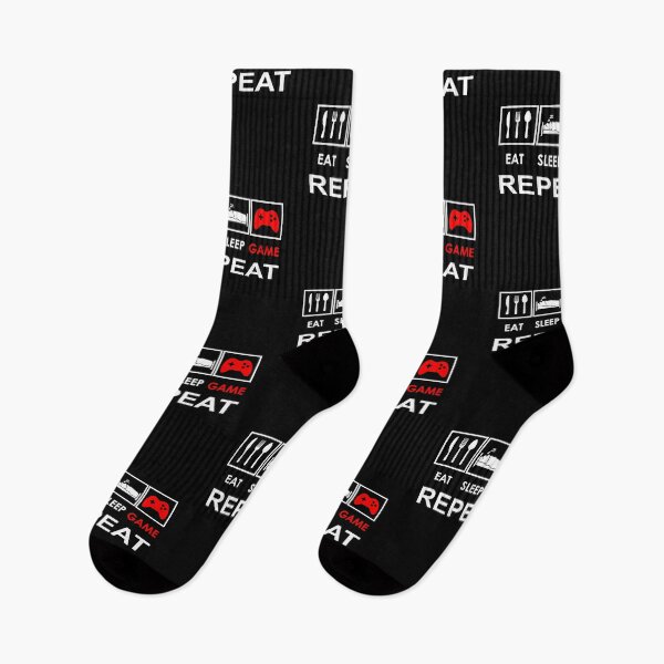 Item preview, Eat Sleep Game Repeat Shirt Video Gamer Players Gift  designed and sold by urban-design.