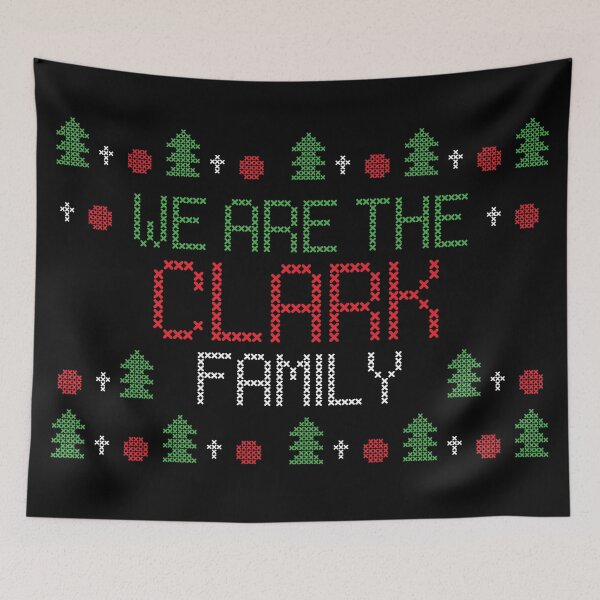Item preview, We are The Clark Christmas Family designed and sold by elhefe.