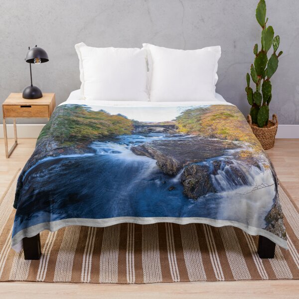 Item preview, The Invermoriston Bridge and Falls designed and sold by ScotLandscapes.