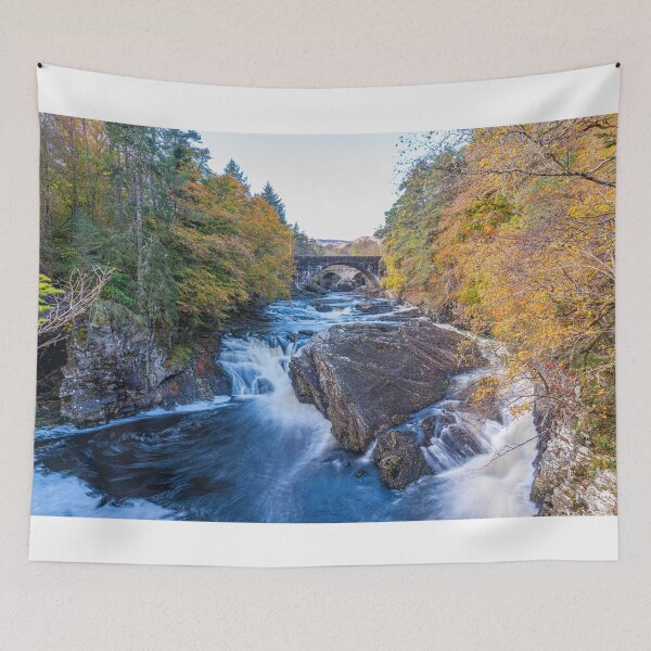 Item preview, The Invermoriston Bridge and Falls designed and sold by ScotLandscapes.
