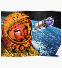 Yuri Gagrin Poster