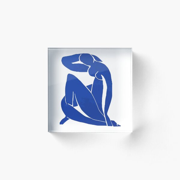 Henri Matisse - Blue Nude 1952 - Original Artwork Reproduction Acrylic Block