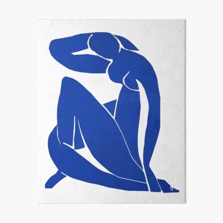 Henri Matisse - Blue Nude 1952 - Original Artwork Reproduction Art Board Print