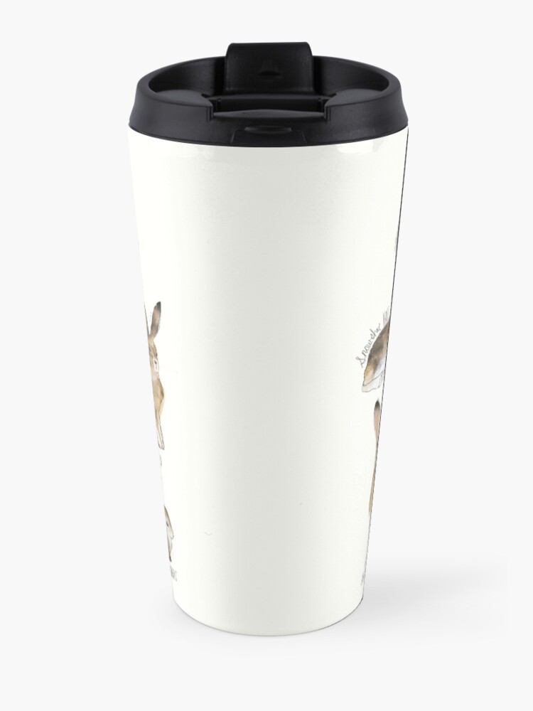 Alternate view of Rabbits & Hares Travel Mug