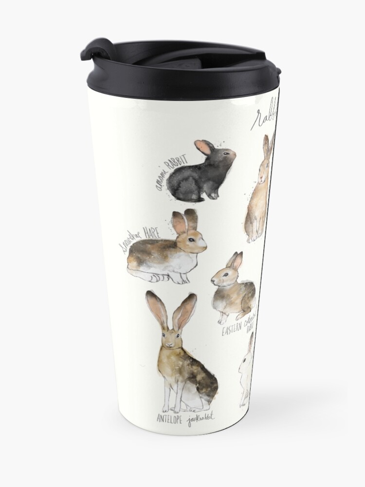 Alternate view of Rabbits & Hares Travel Mug