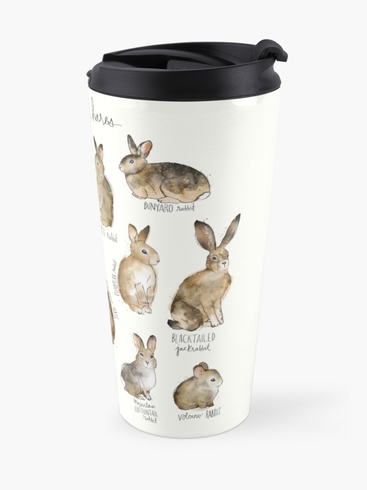 Alternate view of Rabbits & Hares Travel Mug