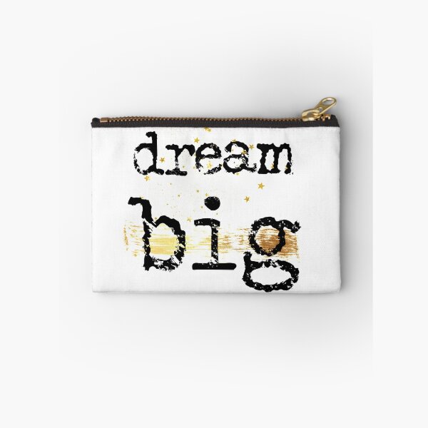 Aperçu de l'œuvre Dream big typography text art quote by Word Fandom - wordfandom créée et vendue par Kerry Pritchard.