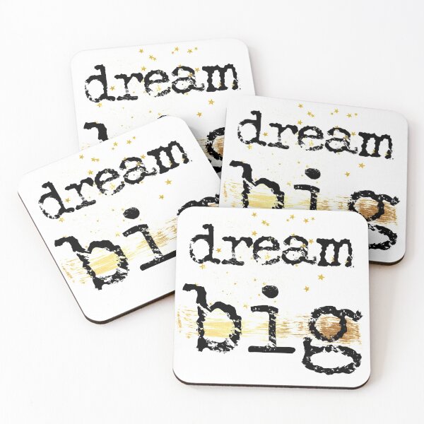 Item preview, Dream big typography text art quote by Word Fandom - wordfandom designed and sold by Kerry Pritchard.