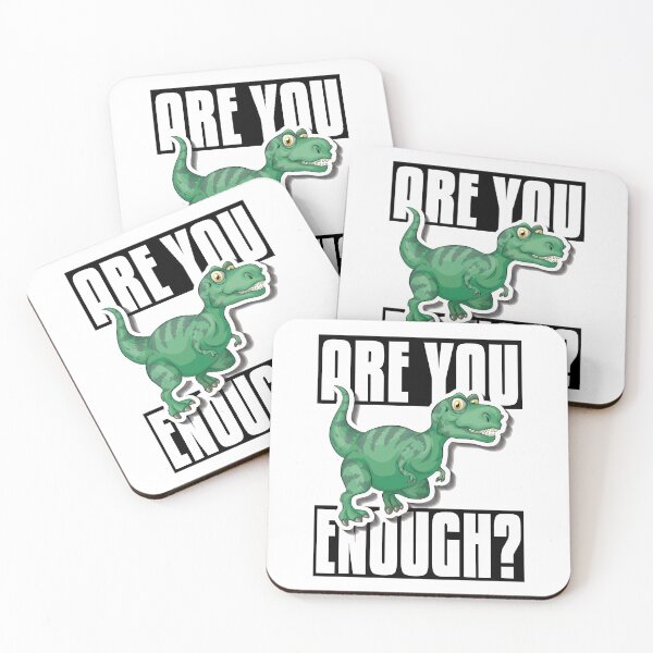 Item preview, Tyrannosaurus Are You Brave Enough? Dinosaur T Rex designed and sold by ProjectX23.