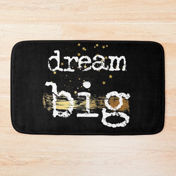 Aperçu de l'œuvre Dream big typography text art quote by Word Fandom - wordfandom créée et vendue par Kerry Pritchard.