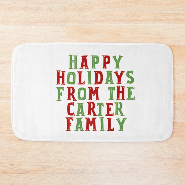 Item preview, Happy holidays from the Carter family designed and sold by Urosek.