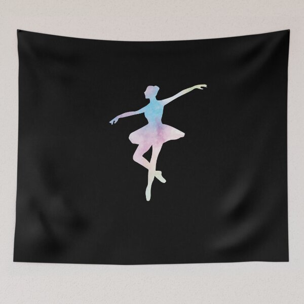 Item preview, Ballet - ballerina pastel blue, pink designed and sold by Mohja-Design.