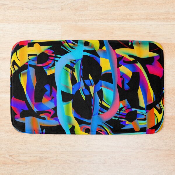 Item preview, Neon Nightlife Cubism designed and sold by SassyClassyMe.