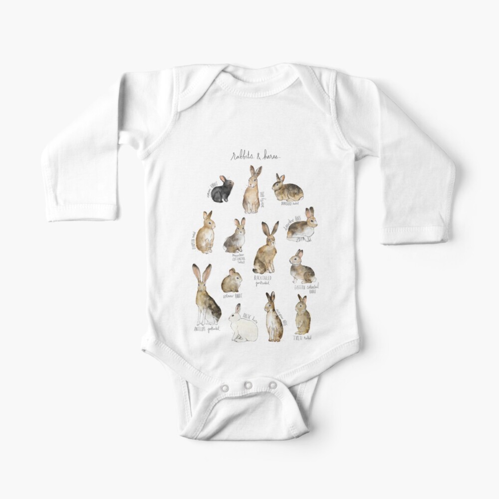 Rabbits & Hares Baby One-Piece