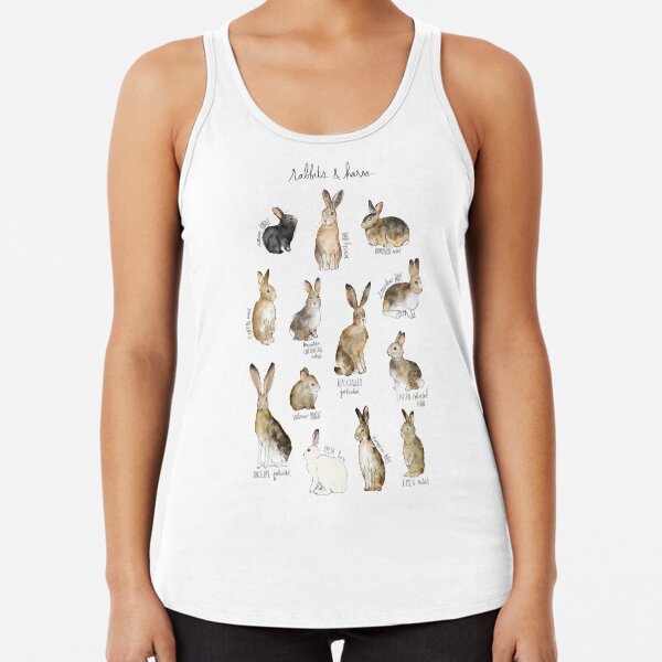 Rabbits & Hares Racerback Tank Top