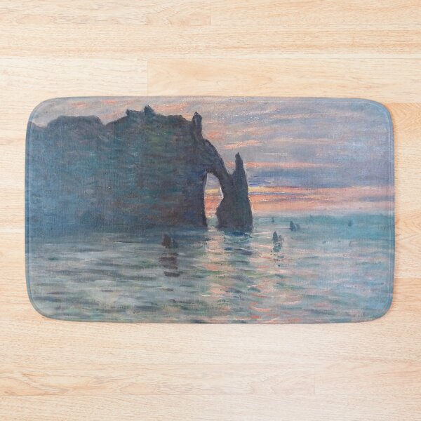 Item preview, Claude Monet - Etretat, Cliff of d'Aval, Sunset designed and sold by ArtExpression.