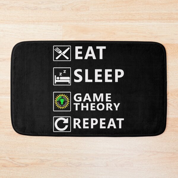 Item preview, Eat Sleep Game Repeat - Christmas And Birthday Gift Ideas for Theories Lovers and Game Nerds designed and sold by Game  Theory.