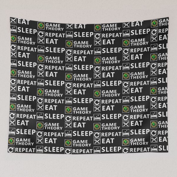 Item preview, Eat Sleep Game Repeat - Christmas And Birthday Gift Ideas for Theories Lovers and Game Nerds designed and sold by Game  Theory.