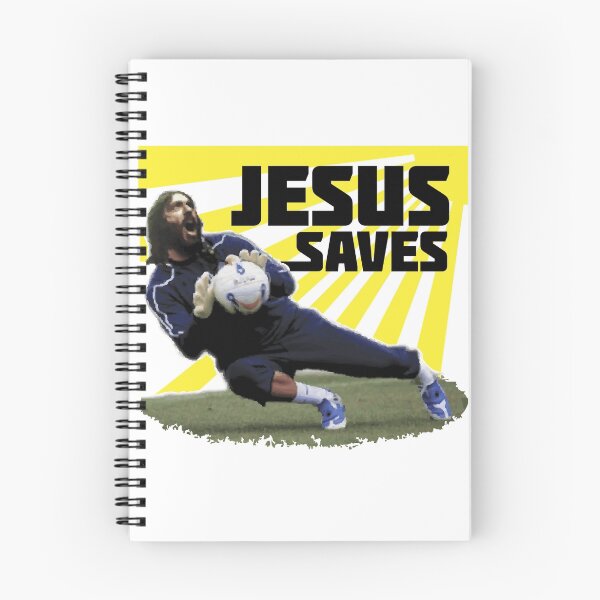 Item preview, JESUS SAVES ( SOCCER ) designed and sold by mqdesigns13.