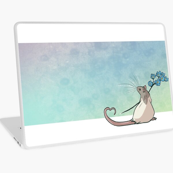 Forget Me Not Laptop Skin