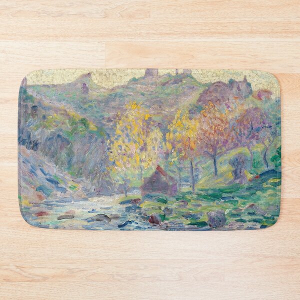 Item preview, Armand Guillaumin - Le Moulin Brigand et les ruines du Château de Crozant, Creuse designed and sold by ArtExpression.