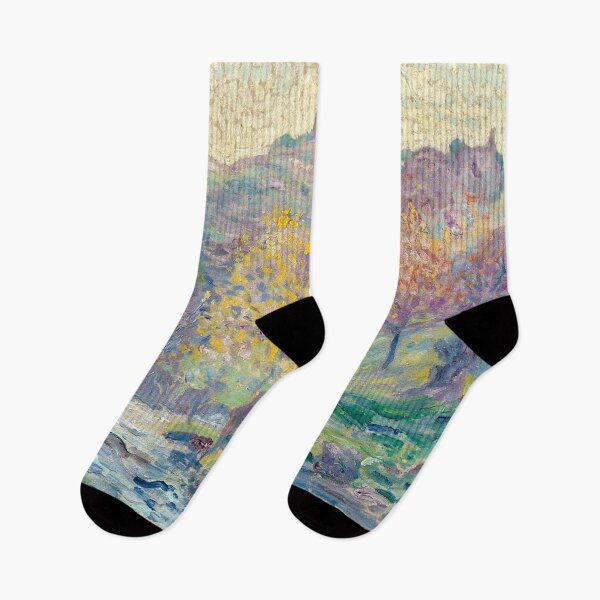 Item preview, Armand Guillaumin - Le Moulin Brigand et les ruines du Château de Crozant, Creuse designed and sold by ArtExpression.