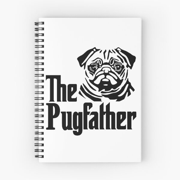 Item preview, The Pugfather;  designed and sold by StickerApe.
