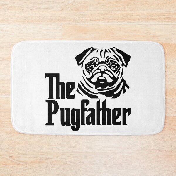 Item preview, The Pugfather;  designed and sold by StickerApe.