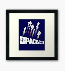 Space: 1999 Ships Blasting into Orbit Framed Print