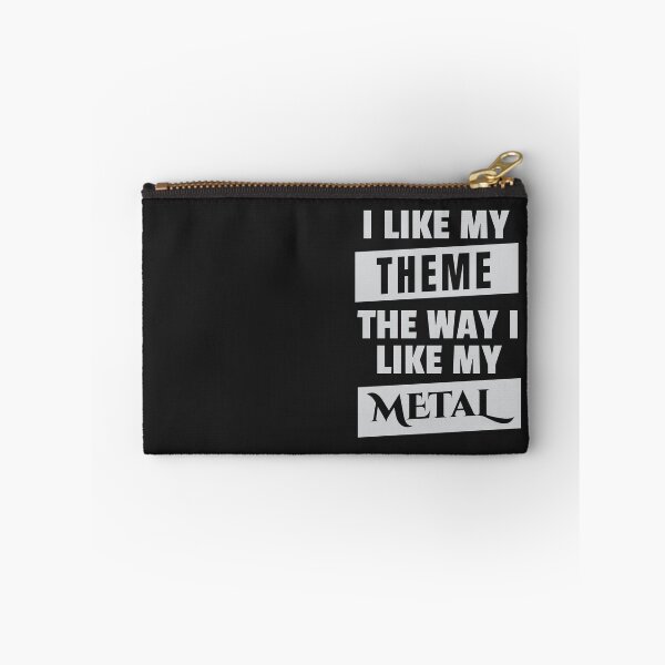 Item preview, Dark Metal Theme designed and sold by Nerd Swag.