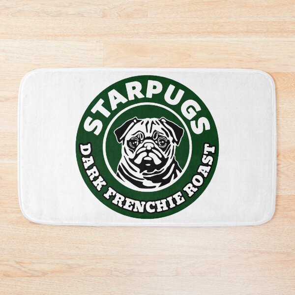 Item preview, Pug; Dark Frenchie Roast; designed and sold by StickerApe.