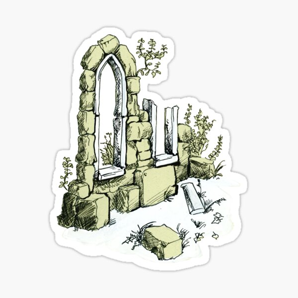 Ruins Sticker