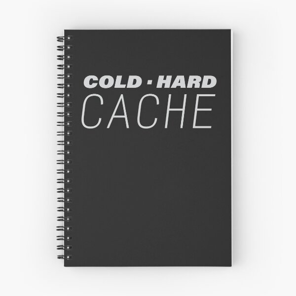 Item preview, Cold Hard Cache designed and sold by Nerd Swag.