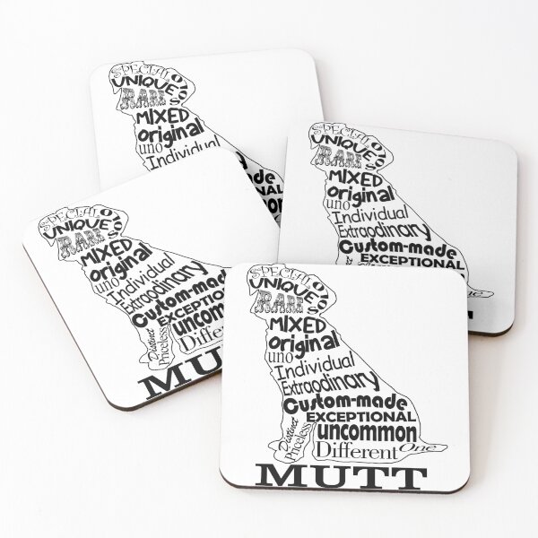 Item preview, Mutt Lover in Every Breed and Shape - Christmas And Birthday Gift Ideas For Dog Lovers designed and sold by ASClothDesign.