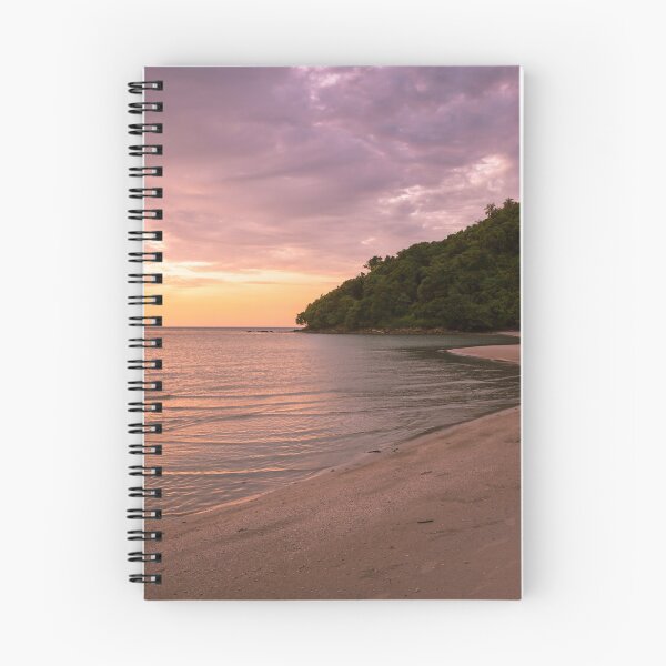 Item preview, Tropical island and paradise beach at sunset designed and sold by Juhku.