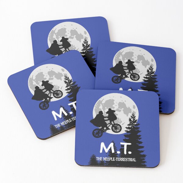 Item preview, M.T. The Meeple Terrestrial - Meeple Board Gaming Minimal Movie Poster designed and sold by Nerfenstein.