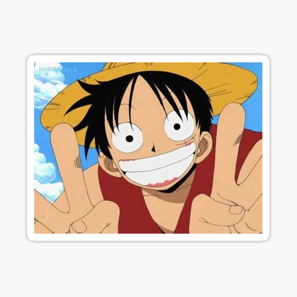 Monkey D. Luffy Sticker by DesignLO2