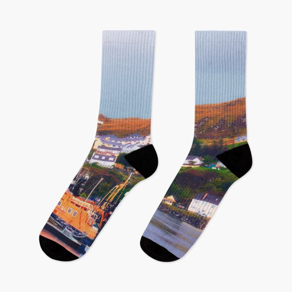 Item preview, Mallaig Harbour - Lochaber, west coast of the Highlands of Scotland designed and sold by Yannik Hay.